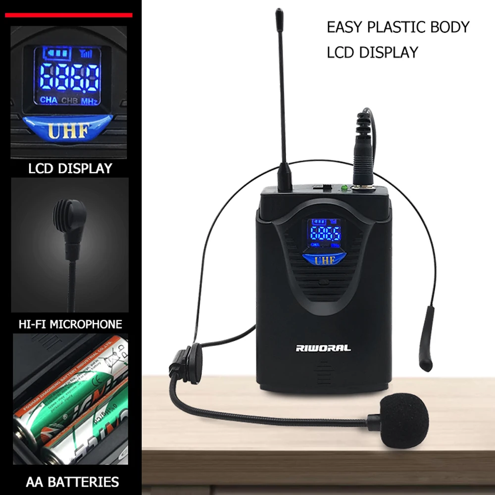 HM280 professional conference room lecturer mic 1 to 8 wireless headset microphone