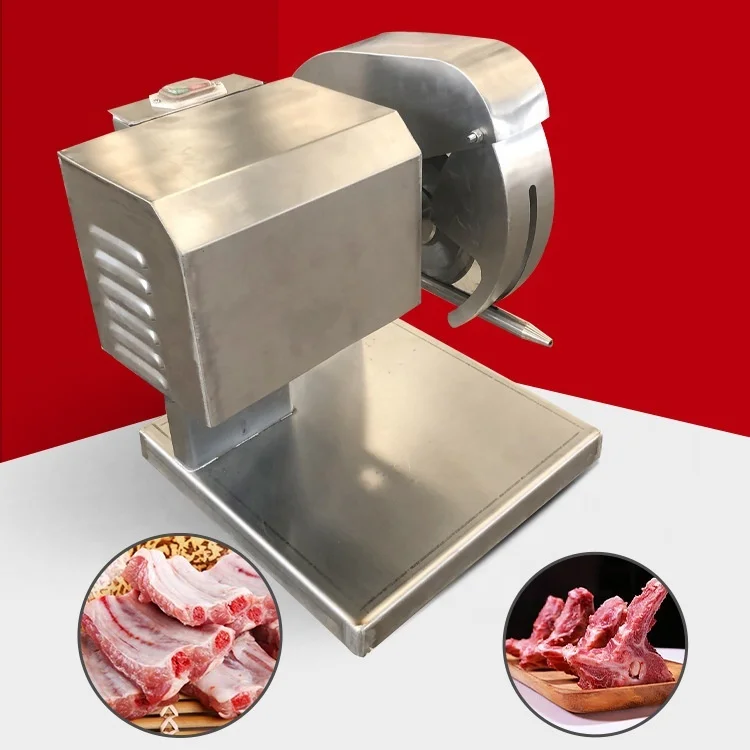 discount manual automatic cooked fresh pork skin food chicken cube claw nuggets cut cutting chopper machine cubes