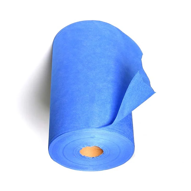 
SS SMS PP material Spunbond blue medical hygiene non woven fabric 