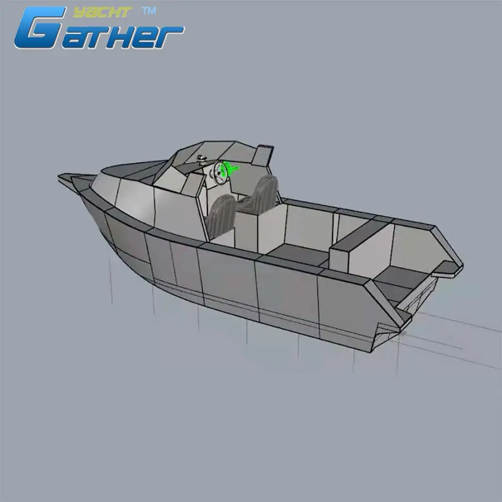 GS190 aluminium boat, small aluminum boat, small aluminum boat for sale