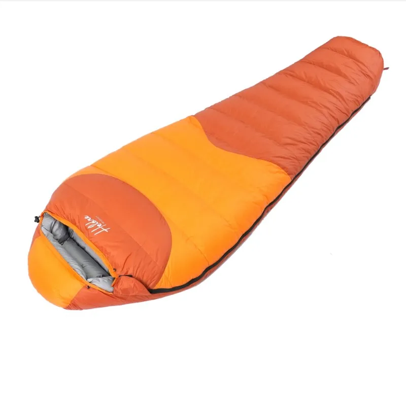 Sleeping Bag  Duck Down Mummy Camping Factory Manufacturer Ultralight Cold Weather Winter 0F Goose Down 800 FP Low MOQ Customize