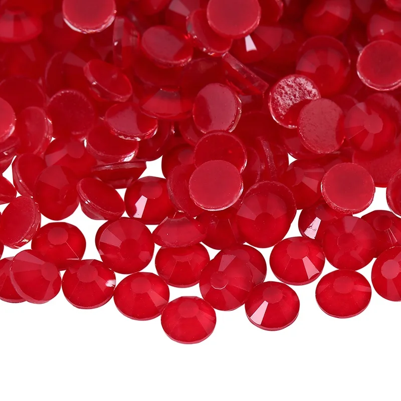 Meiyin Meilin Fluorescence Neon Glass Rhinestones non hotfix Flat back jelly luminous Rhinestone Bulk for DIY Mugs Craft