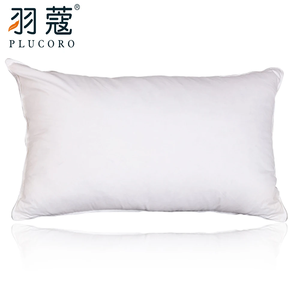 2023  Soft and Comfortable Best Quality 100 Cotton Goose Down Feather Pillows For Hotel