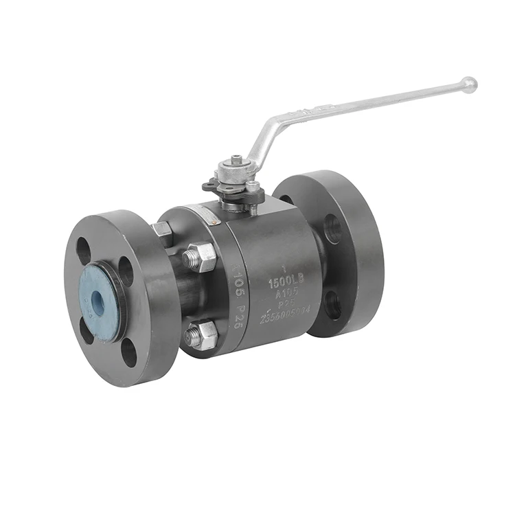 
1500LB High pressure hard seal flange ball valve 