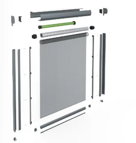 Windproof  Outdoor Ziptrack Roller Blinds