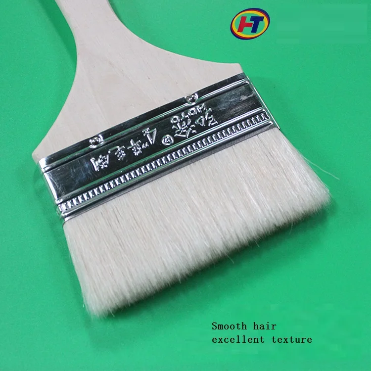 HOTO 3 inch round wood cleaning professional painting brush paint brush
