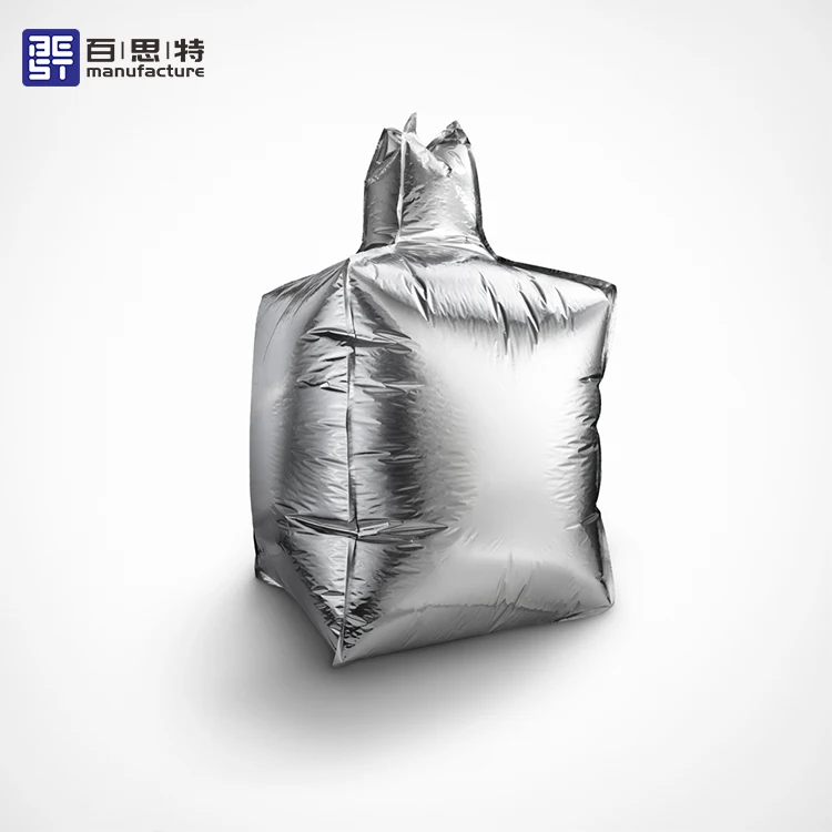 Ton Packaging Bag for Pharmaceuticals Packaging Bulk Container Liner Bag Aluminum Foil 1000kg 1ton Food Grade Acceptable 2000pcs