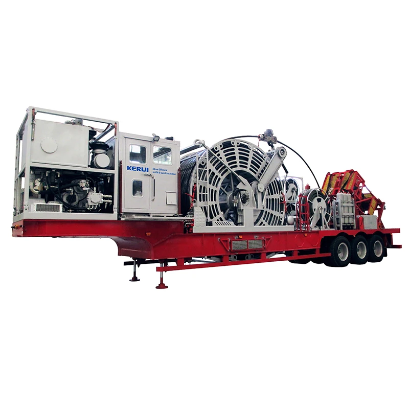 KTLG-270 360 High Quality Wholesale Oil Field Trailer-mounted Engine Coiled Tubing Unit