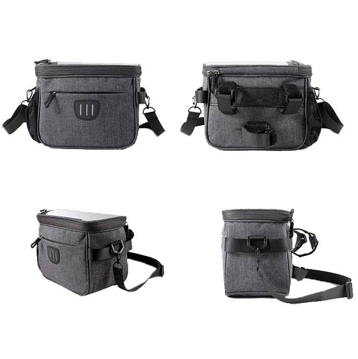 Outdoor Sports Cycling Equipment Reflective Mark Bicycle Pannier Front Tube Basket Waterproof Bike Handlebar Bag