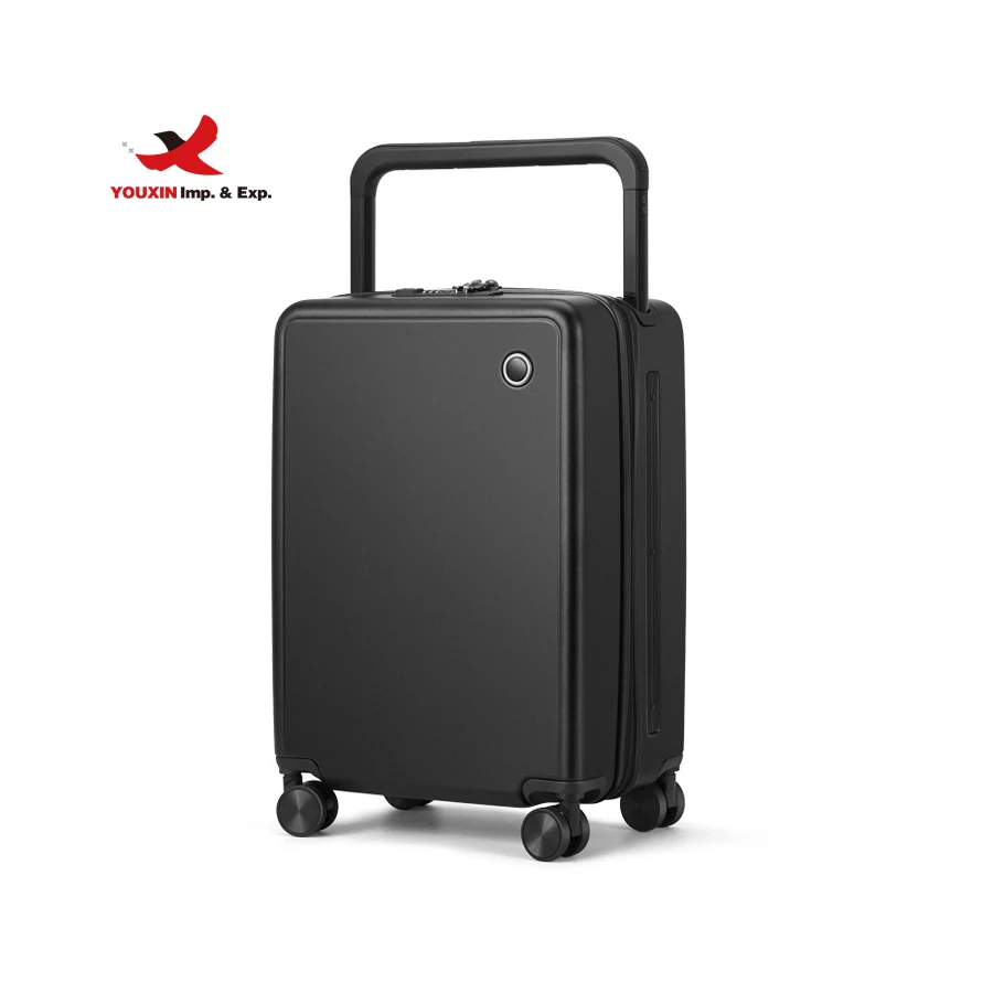 New Designer Carry-ons ABS+PC Travel Bags with usb charger 4 wheel spinner Trolley wide pull rod suitcases  Luggage