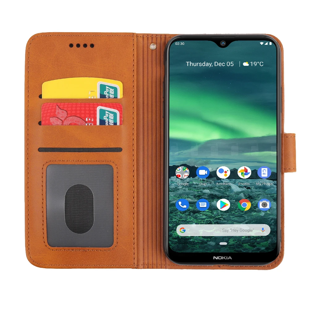  Кожаный чехол-кошелек с откидной крышкой для Nokia 2 3 7 6 3.1A 3.1C 9 Pureview X71 8 1 Plus 4