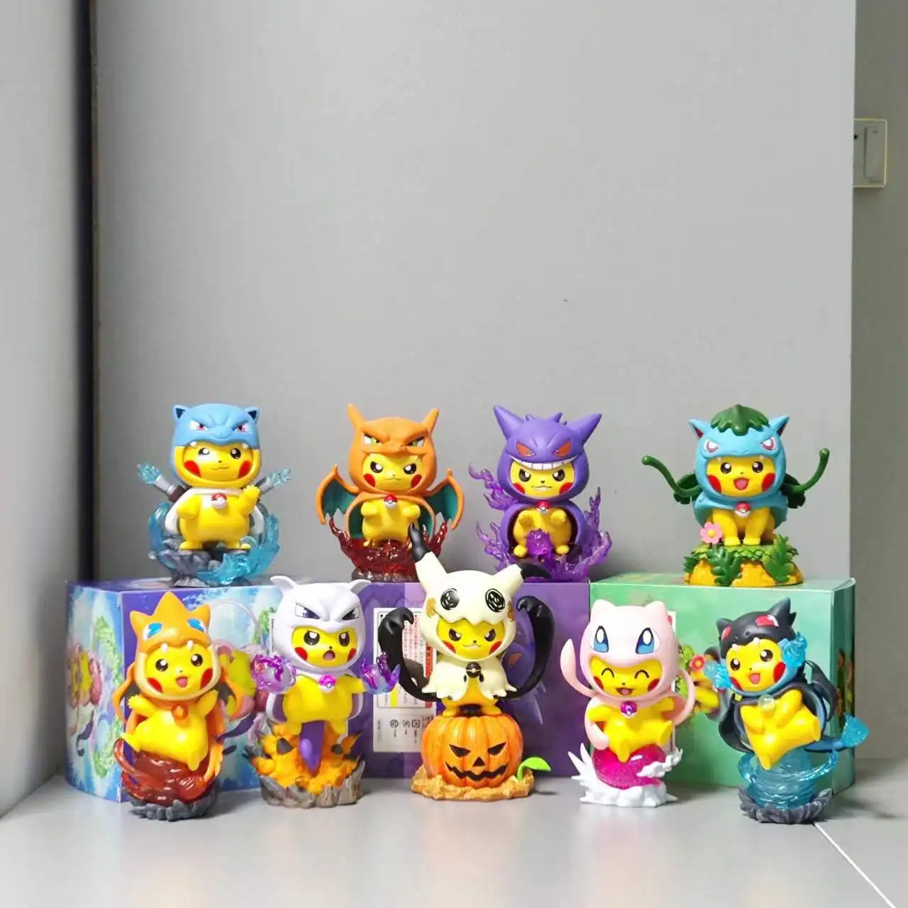 Zealed Actione New Japanese Anime Monster For Poke-Mon Kids Toys Deformation Pokemoned Figure Figuras Action Collect Ornaments