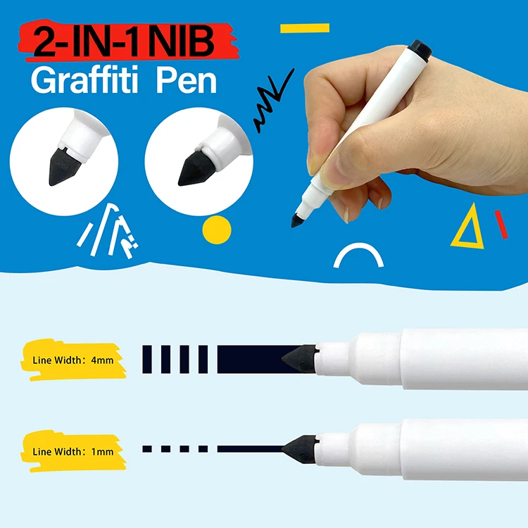 Manufacturing oem non toxic 12 colors 4.5 mm jumbo tip watercolor markers pantone marker pens with custom colors