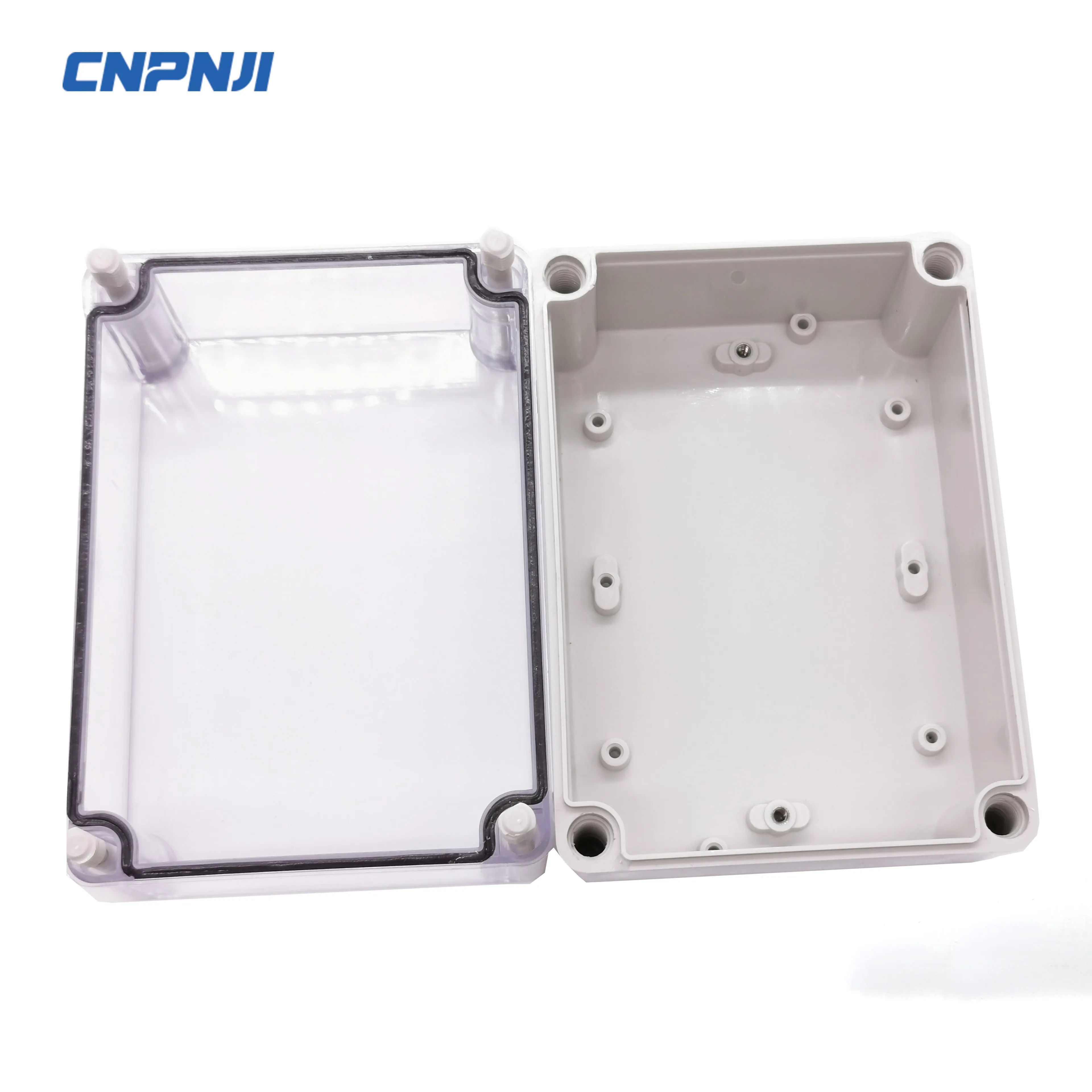 RoHS Listed junction box ip66 Waterproof ABS Outdoor plastic enclosures Enclosure with clear cover