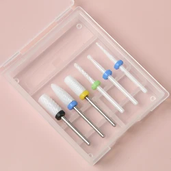Free Sample Cuticle Professional File Ceramic Nail Drill Bits Set For Nail Drill Machine