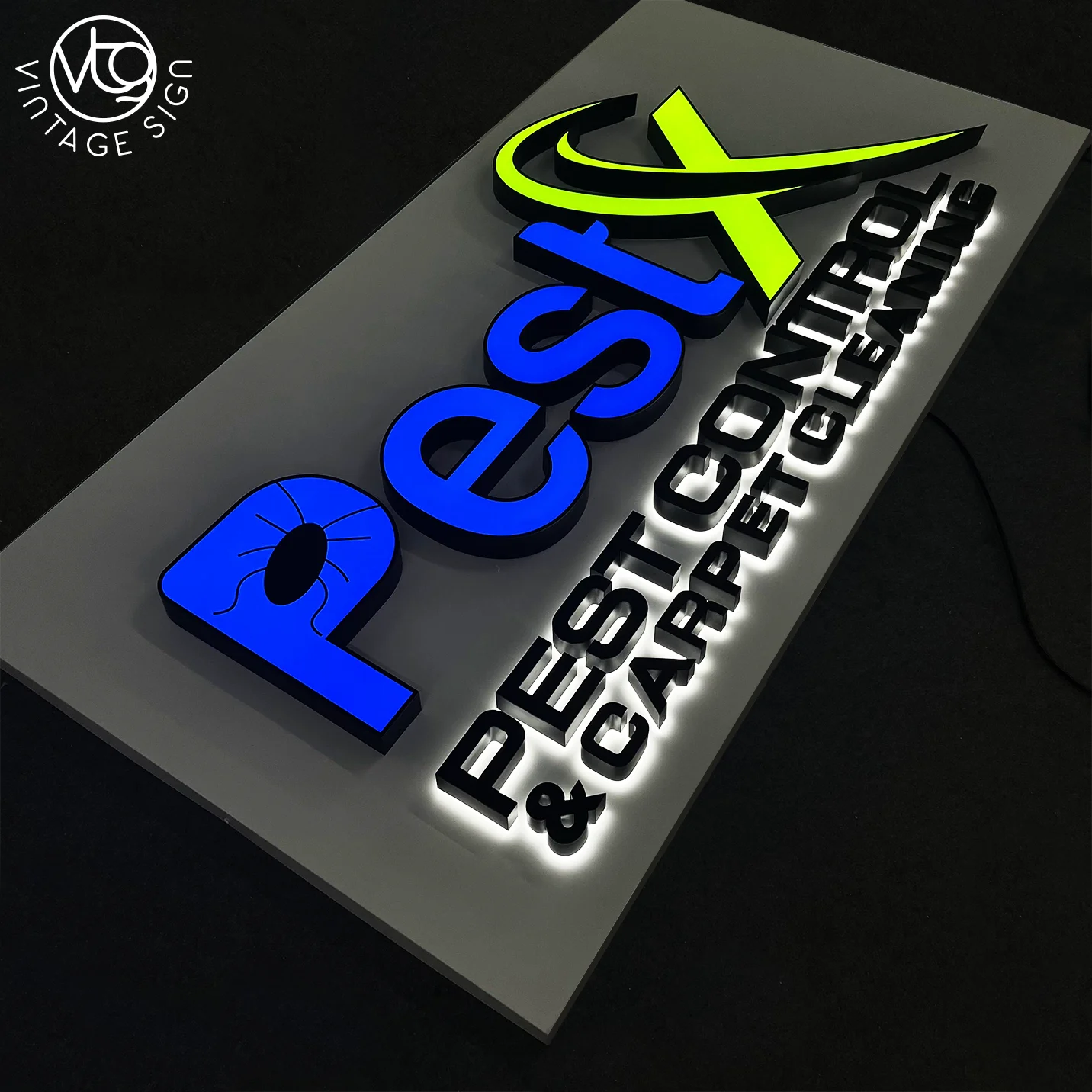 Custom Illuminated Signs Light Forntlit Channel Led Letter Sign Advertising Letters Front Letter Business 3d Led Company Sign