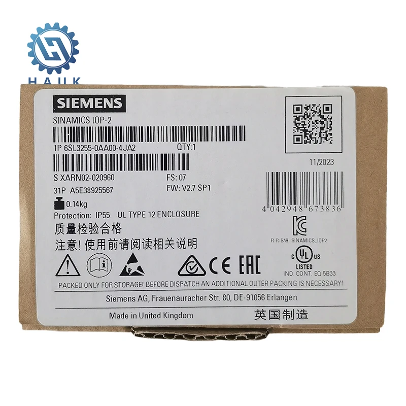 100% новая Оригинальная интеллектуальная панель оператора 6SL3255-0AA00-4JA2