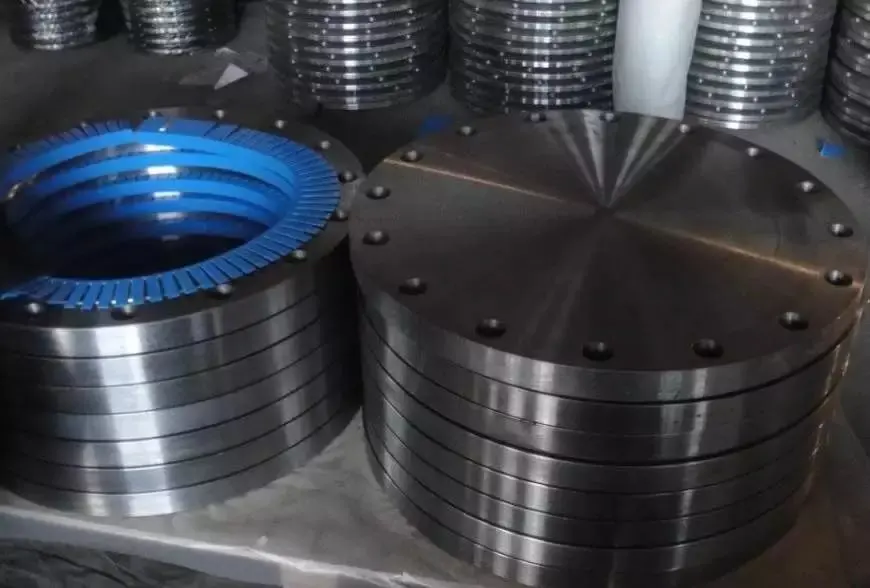 Forged Fittings ASTM B381 Grade 2 Grade 5 Titanium plate Flange 150LB PL forged fittings