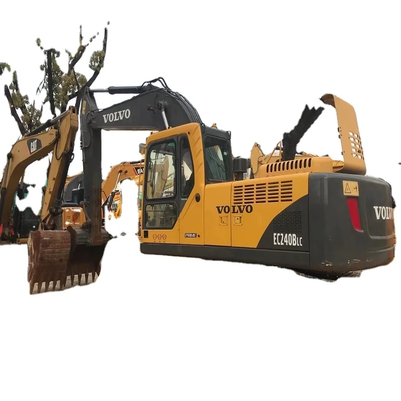 Supply of second-hand imported Volvo 240B earthwork excavators used earthmoving machine Volvo 240b excavator cheap Volvo