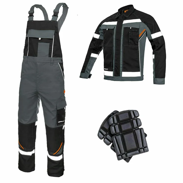 Professional Uniform Workwear Reflective Safety Overall Coverall uniform with reflective tape for worker