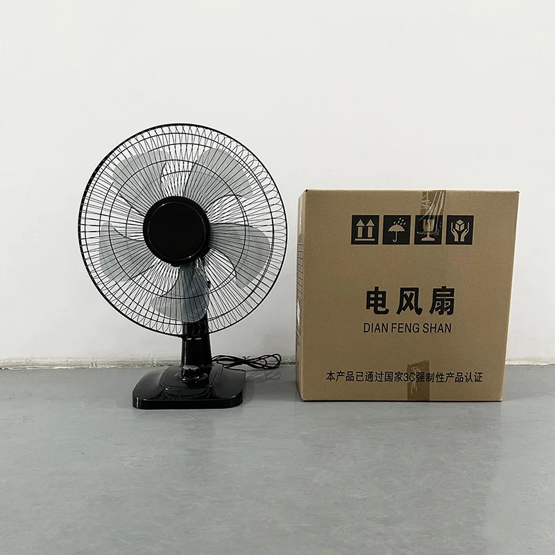 Portable 16-Inch Air Cooler Stand Fan 3 Speeds 230V Bedroom Small Cooling Fans Table Fan