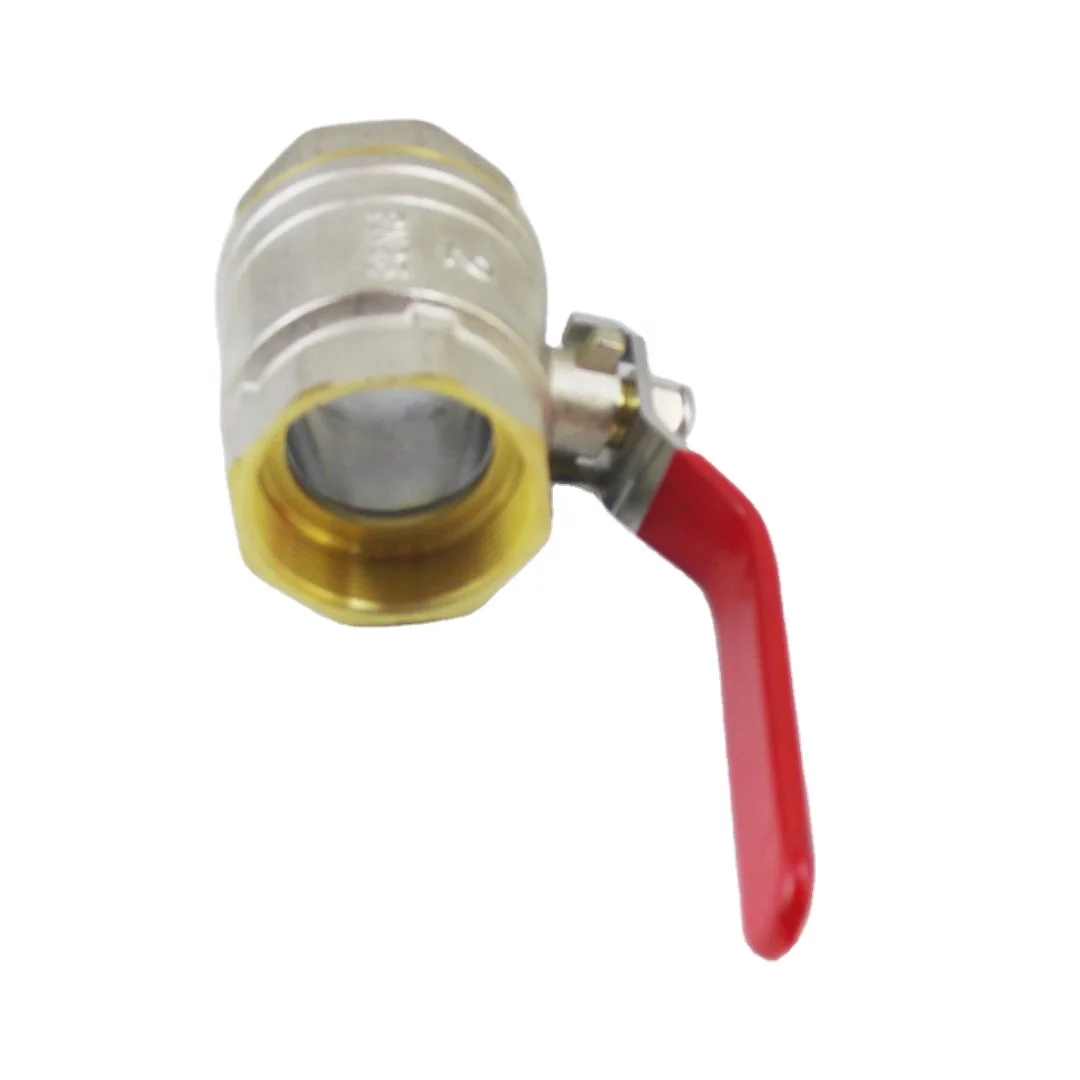 JD-4022 High Quality 2-Inch Brass Manual Control Ball Valve Ready to Ship for Water & Oil Applications OEM Supported