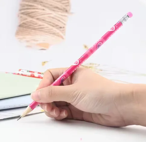 Custom Printed HB Wood Fragrance Pencil Heat Transfer Standard Pencil Fruit Scented Surprise Premium Quality Standard Pencil