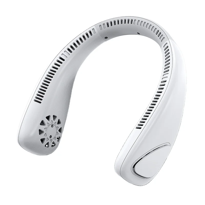 New USB hanging neck fan sports outdoor mini charging small fan mini hanging neck fan