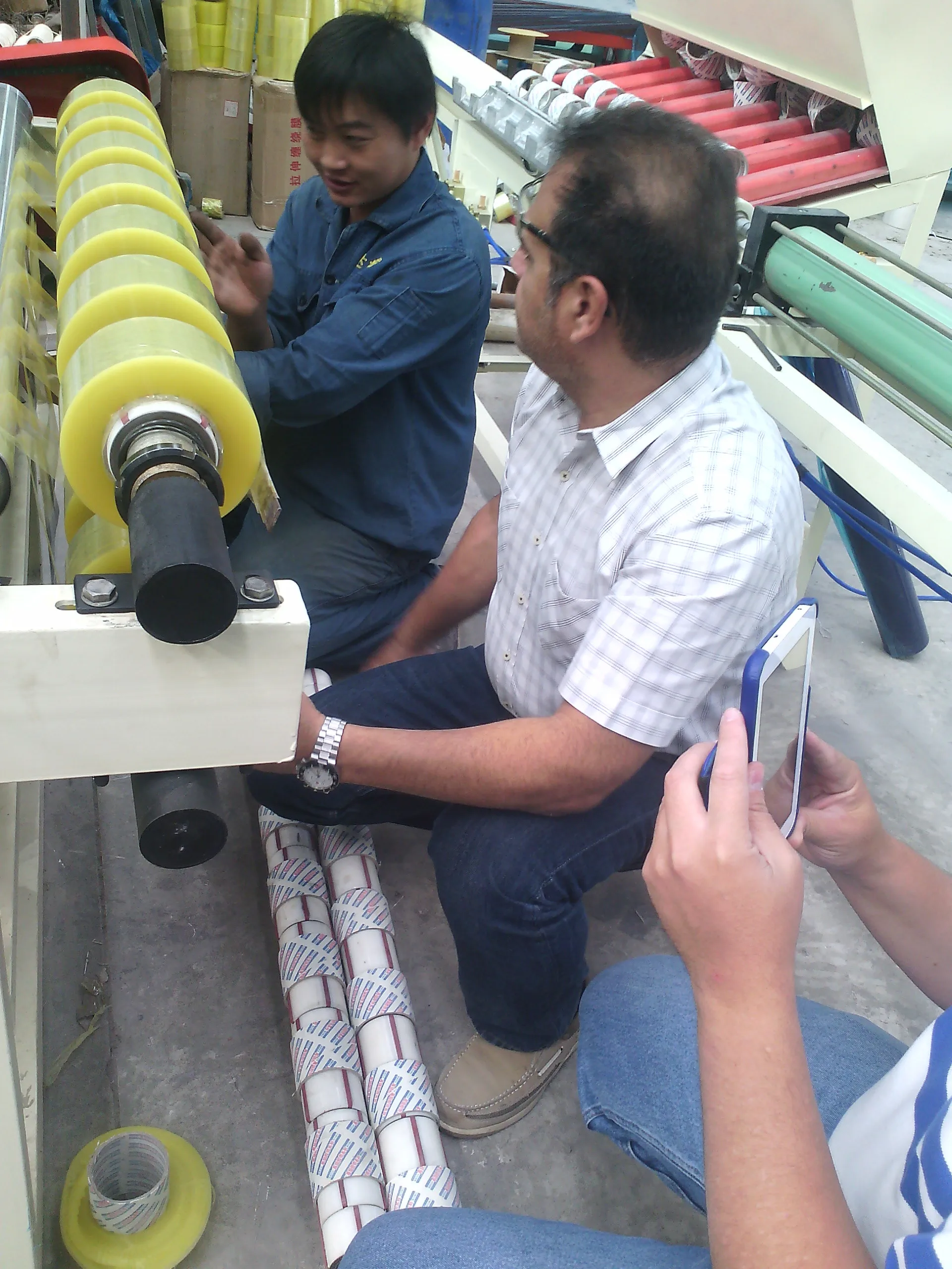 BOPP gum packing tape making machine