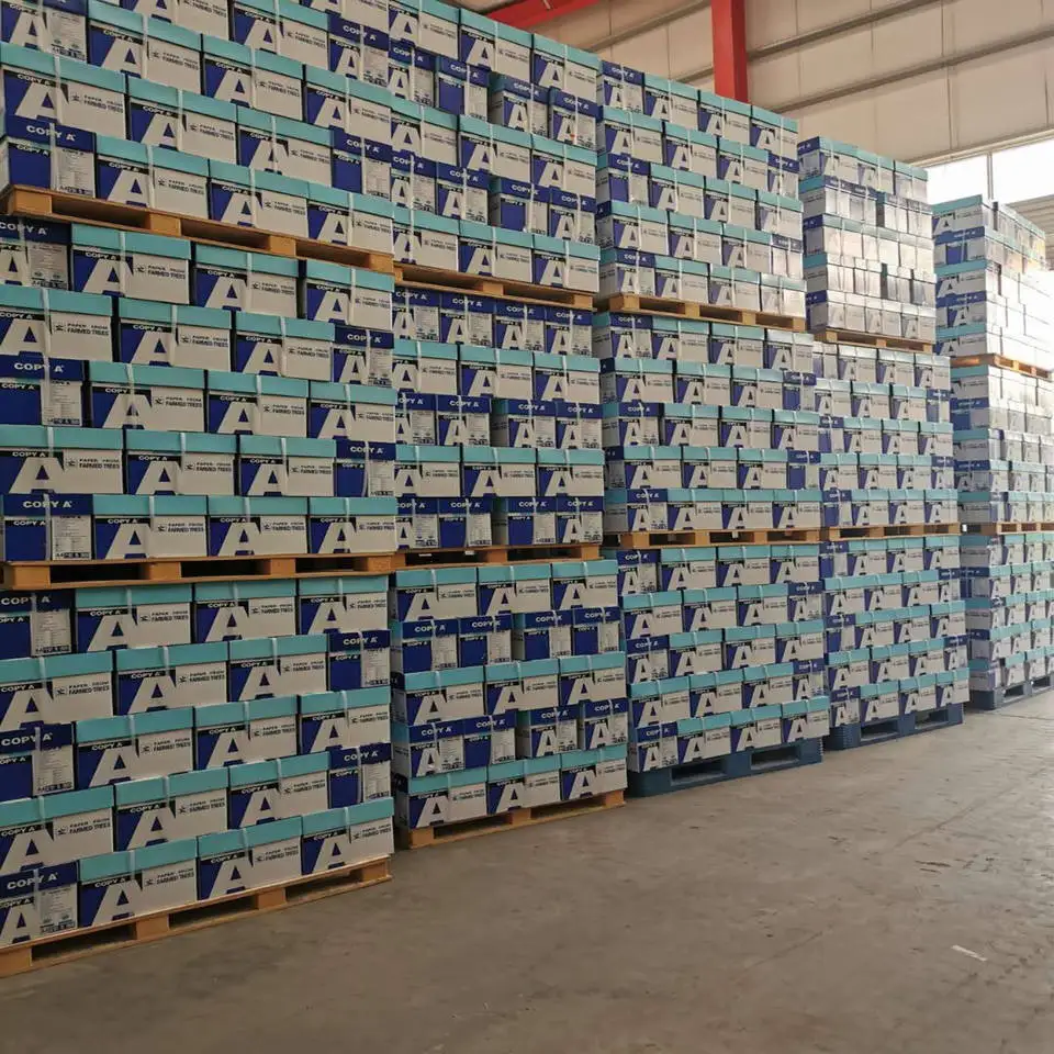 Factory wholesale price A4 paper 70/80GSM A4 size copy paper wood free white copy paper manufacturers