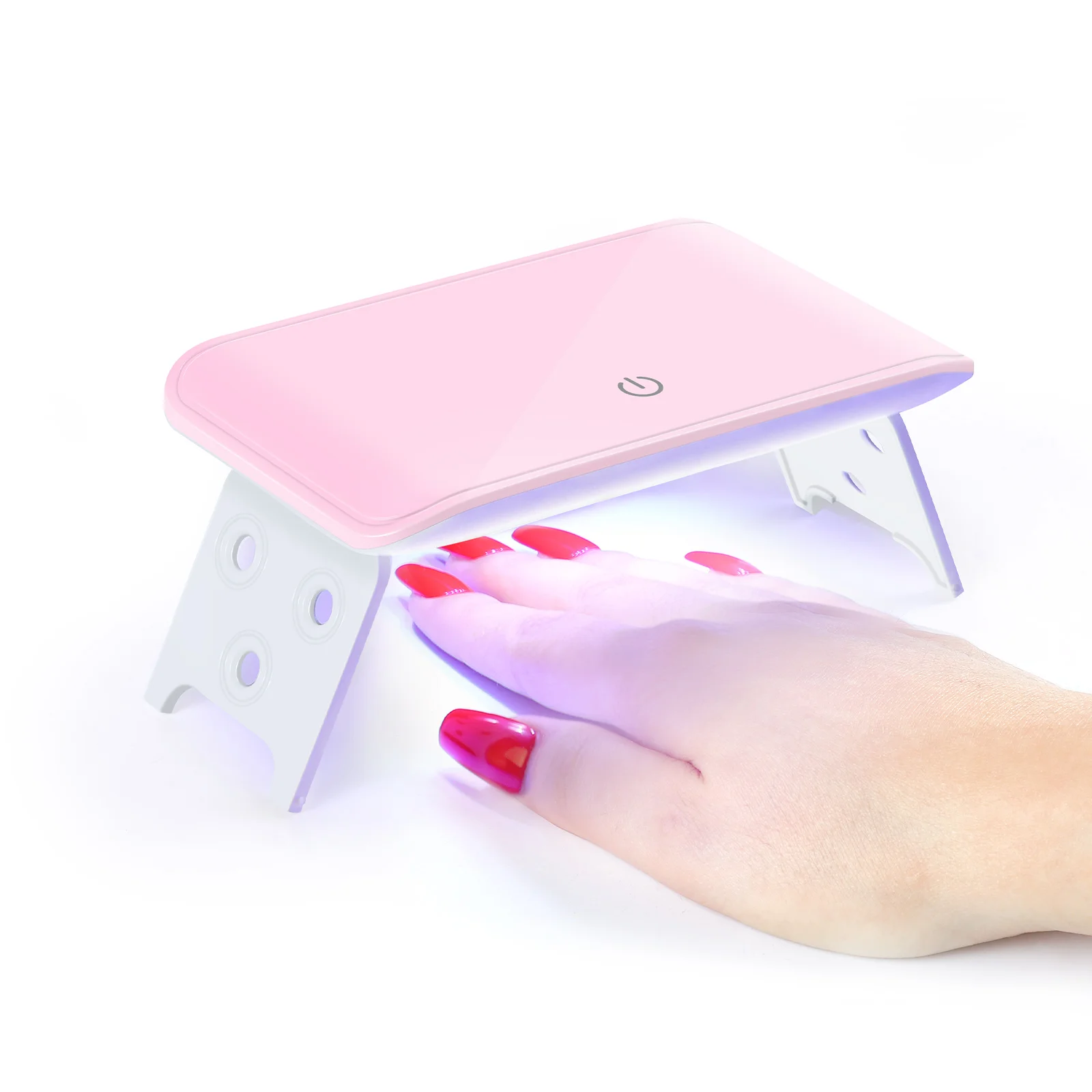 Мощная Профессиональная УФ светодиодная Сушилка для ногтей, портативная настольная лампа для ногтей, маникюр для ногтей
