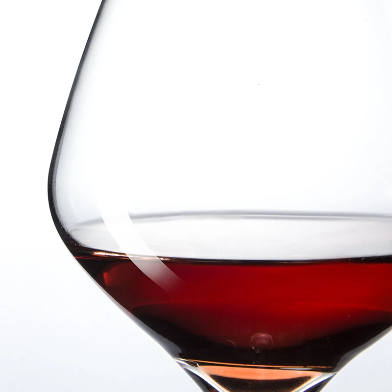 Guangzhou Factory Price Drinkware Clear Cup Long Stem Goblet Glass