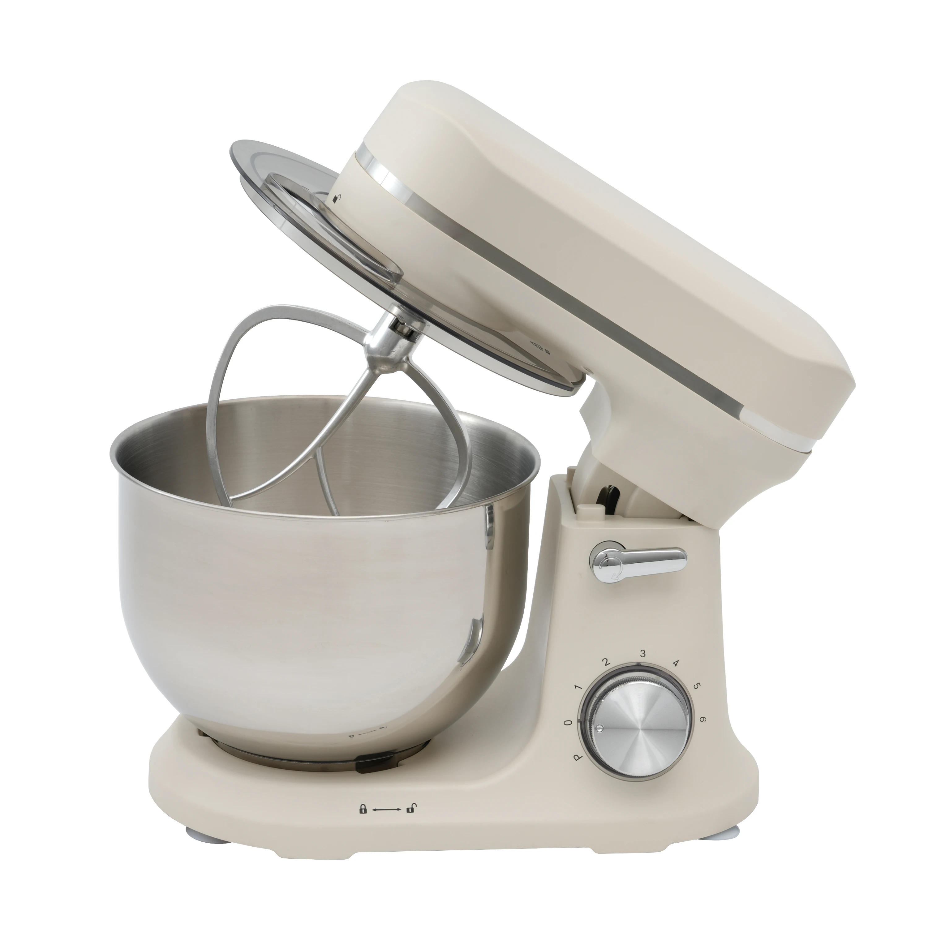 800W 5L electrical DC motor stand mixer industrial mixer food