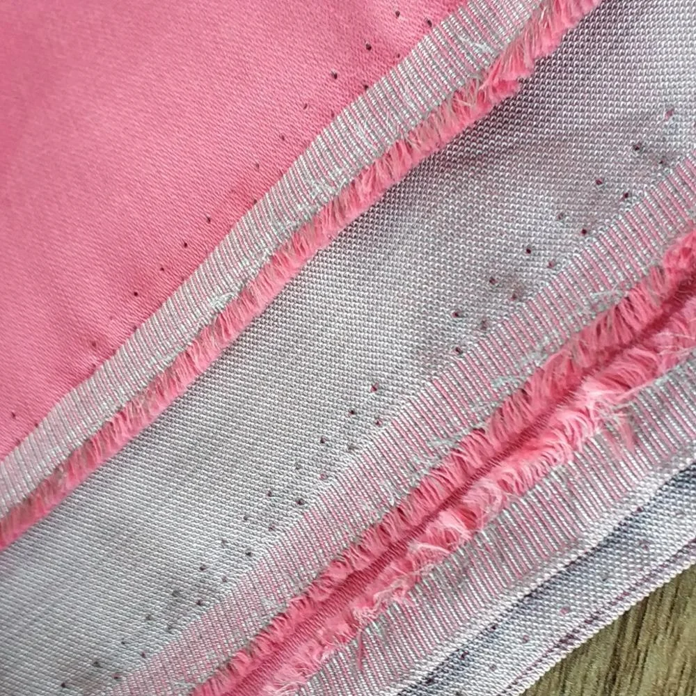 Wholesale factory 75D silver cotton conductive sateen soft EMF shielding fabric for industrial