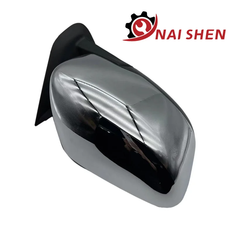 Good quality Auto parts for Nissan NP300 NAVARA electroplate mirror rear view with 3 plug
