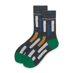 YL Custom Own Logo OEM Men Women Unisex Designer Fashion Art Socks Funny Cotton Happy Crew Dress Tube Socks Manufacturer