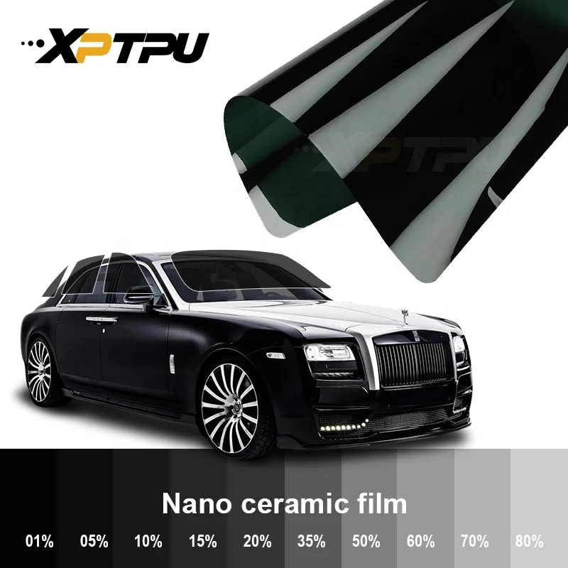 Uv Proof Solar Film For Car Window 5% 10% Car Nano Ceramic Paint Protection