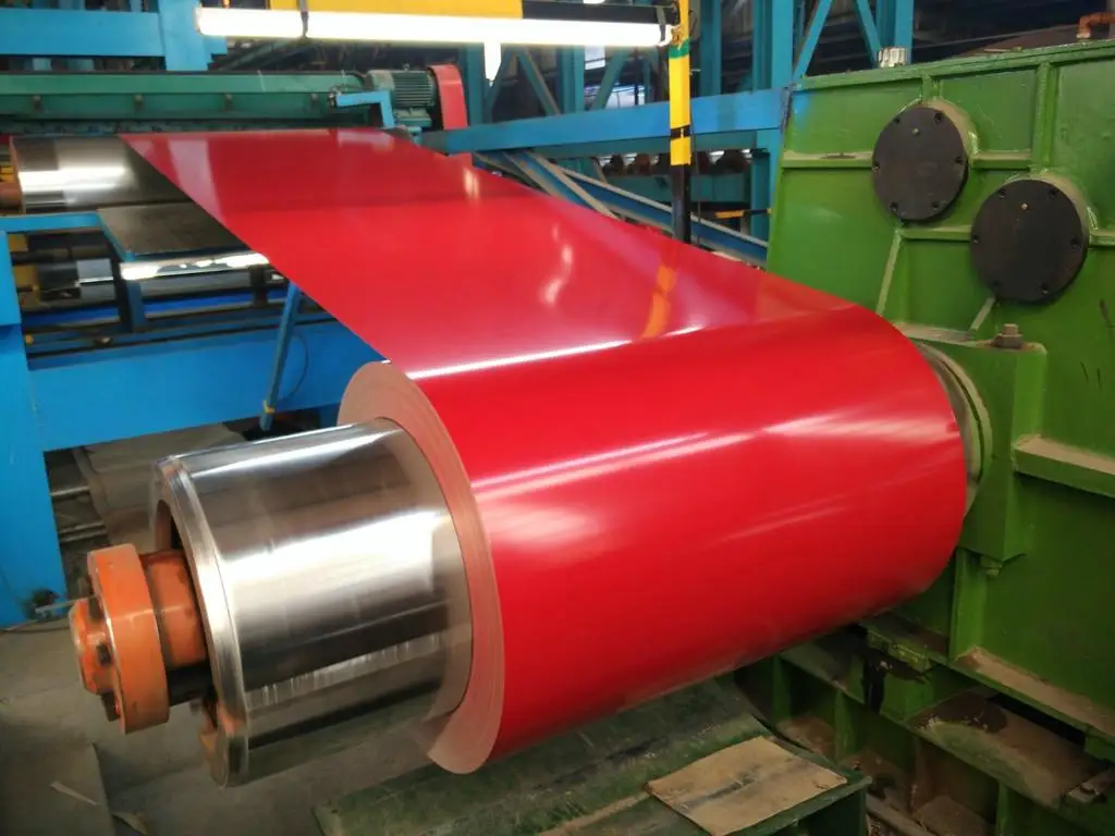 Prepainted Aluminum Steel Coil PPGI PPGL GI GL Galvanized Steel Coil Z275 Prepainted Color Coated Steel Coil