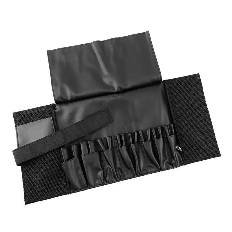 Makeup Brush Set 24pc Professional Eye Shadow Goat Pony Natural Hair black Makeup Brush 24 Pieces Set PU bag