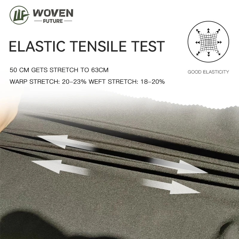 Shaoxing WovenFuture 120gsm 100d Tela Para Ropa Deportiva 4 Way Stretch Ns Licra Material Sports Set Microfiber Spandex Fabric