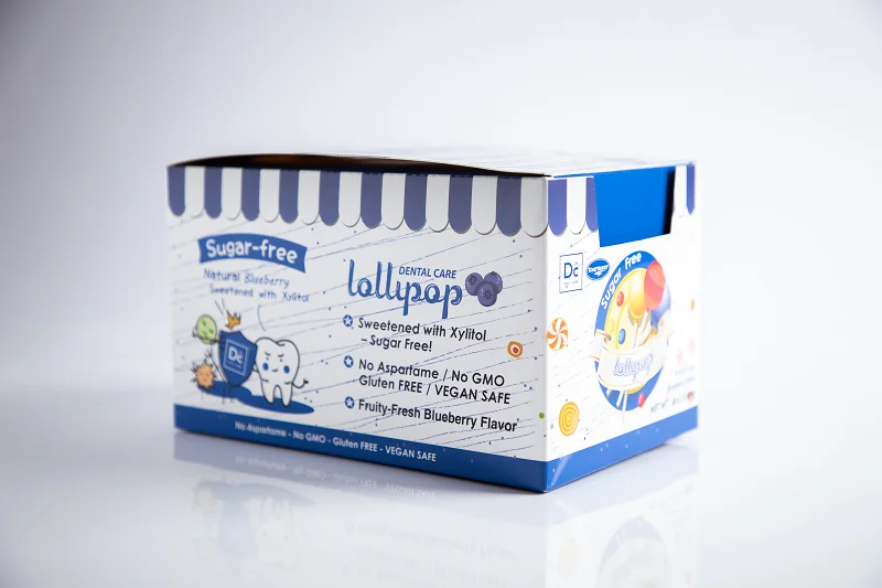 Hot Selling Xylitol and Isomalt As Sweeteners Natural Dry Power Fruit Cheap Sugar Free Compressed Lollipop