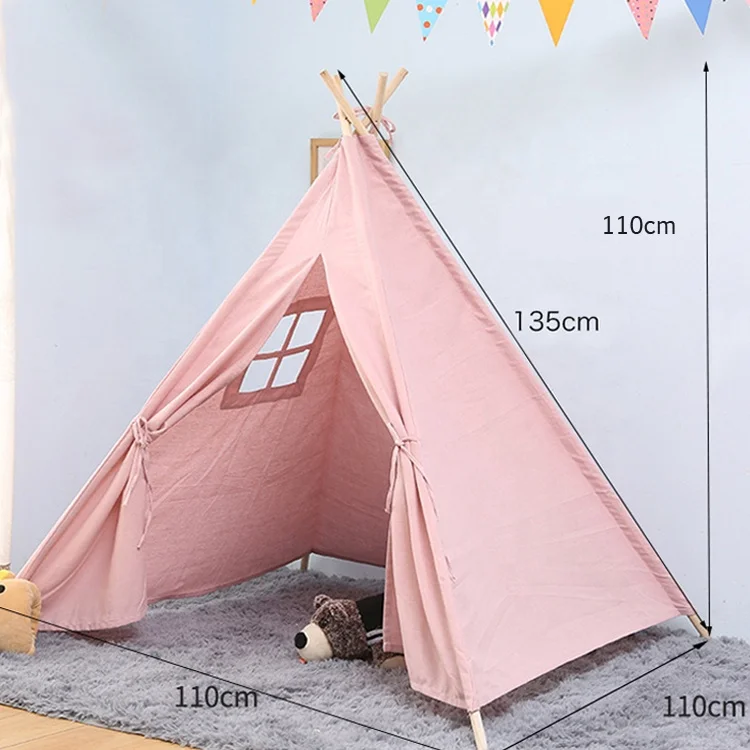 
Kids Teepee Play House Indoor Indian Kids Tent 
