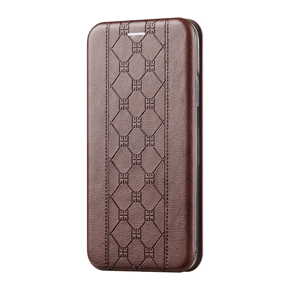Luxury Premium Magnetic Flip Wallet Cover PU Leather  For Iphone cellphone case