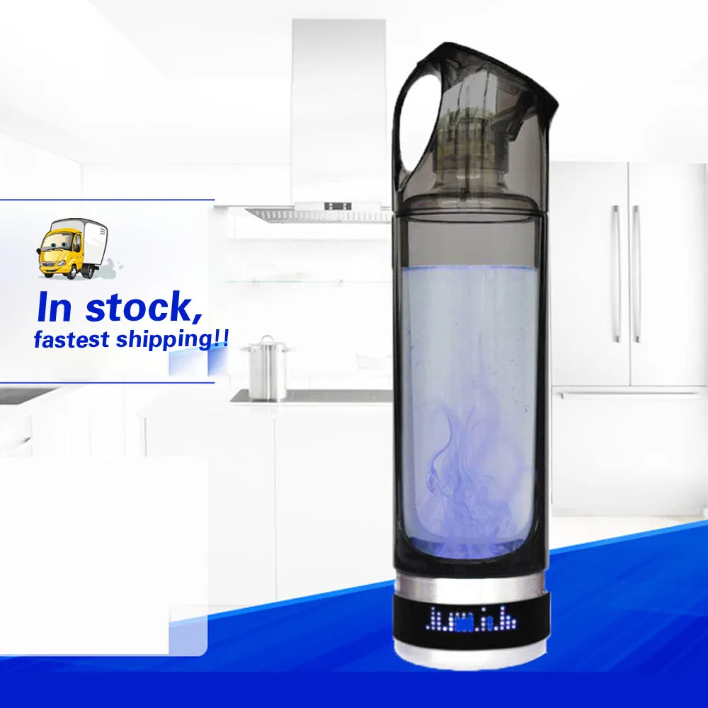 Hydrogen-rich Water Cup  Quantum Health Energy Hydrogen Water bottle Electrolytic Cup 500ml