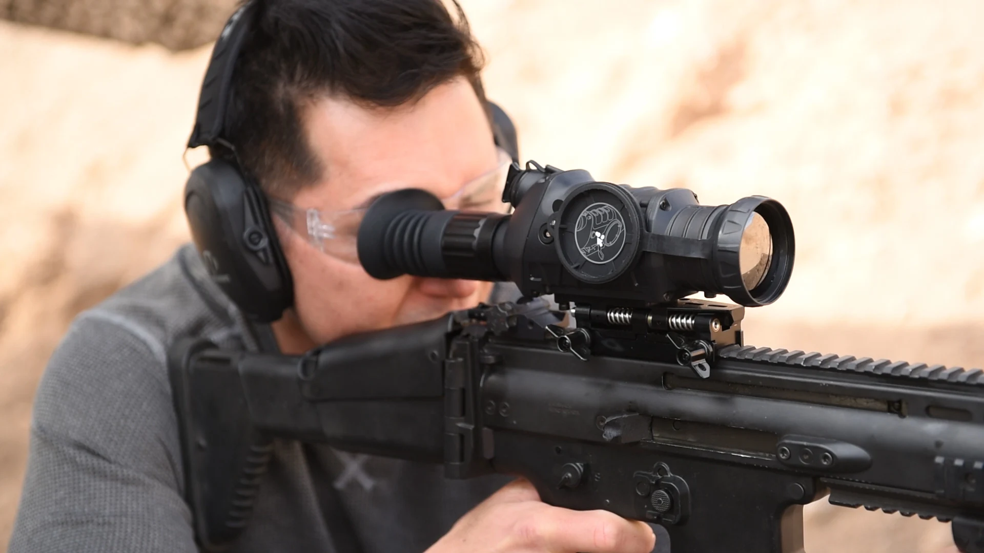 Для дневного и ночного использования, визуальное расстояние 500 м, аксессуары для охоты, инфракрасный тепловой цифровой прицел ночного видения