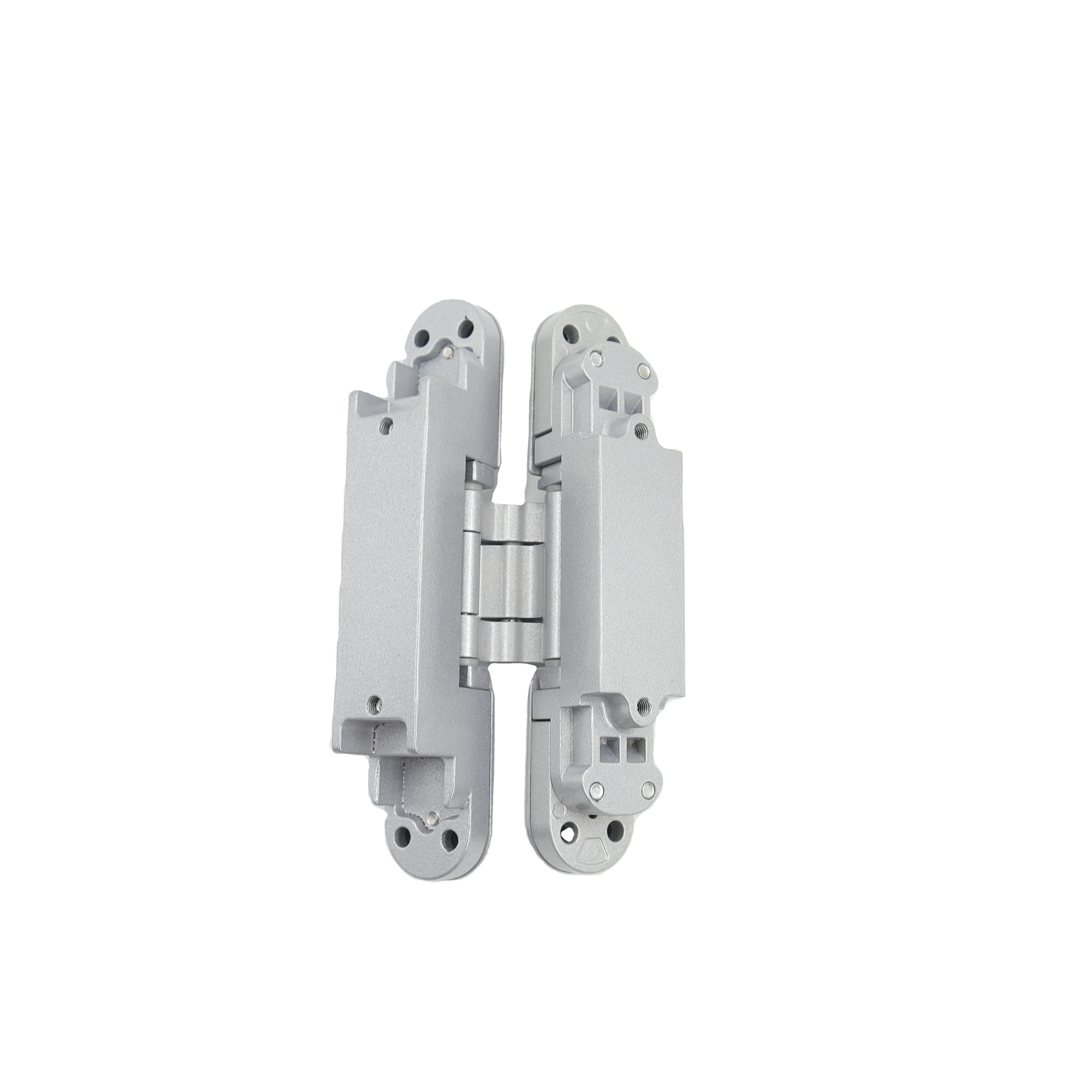 Popular Door Hardware Item Invisible Cross Hinge 180 Degree Concealed Door Hinge