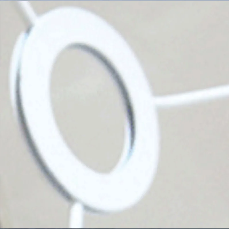 YF-0038 Middle Eastern style downlight high-grade white cylindrical round flat cotton cloth lampshade