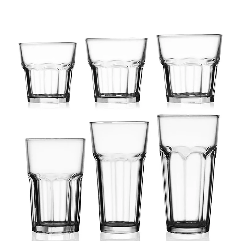 Plastic Drink Glass Polycarbonate Glasses Drink Tumbler Cup