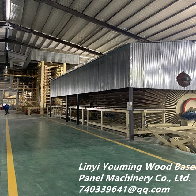 2020 Board Complete Auto Production Line Particle board (PB) hydraulic press machine line chipboard production line
