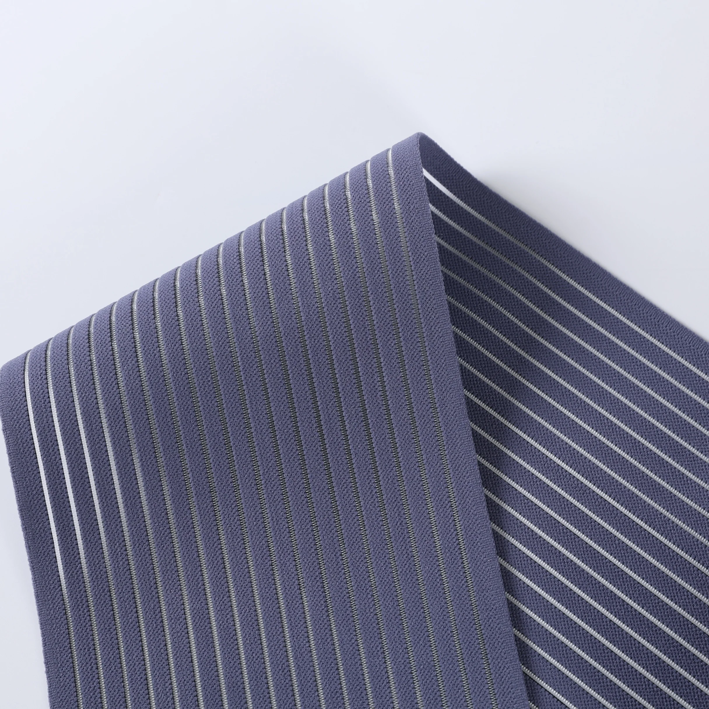 Verified factory medical sports custom wide woven elastic waistband breathable polyester cotton mesh orthodontic elastic band